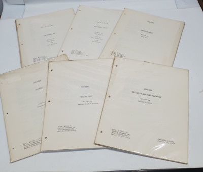 Vintage STAR TREK SCRIPT Collection RODDENBERRY-LINCON Enterprises CHOICE OF 20+