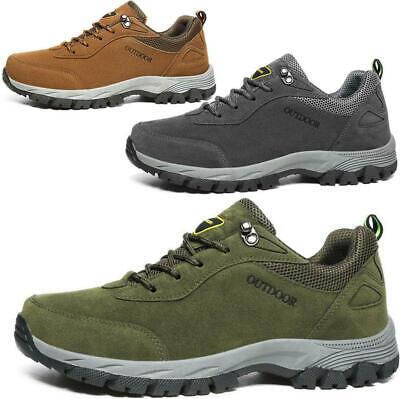 New Mens Breathable Hiking Walking Sports Shoes Trail Trekking Outdoor Sneakers