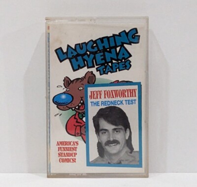 Jeff Foxworthy Laughing Hyena Comedy Cassette Tape The Redneck Test ...