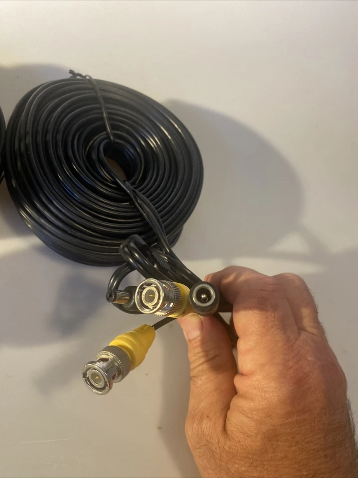 2 Lorex  BNC Video/Power Cables For Security Camera Systems - Image 3 of 4