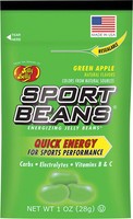 Jelly Belly Sport Beans: Green Apple Box Of 24 Jelly Belly Sport Beans: Green Apple Box Of 24