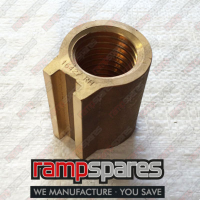 Bradbury 2903 Main Lift Nut (Left Hand) – 2-Post Garage Lift Spare Part, USA Made