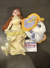 Disney Beanie Babies Beauty and the Beast Mrs. Potts, Belle