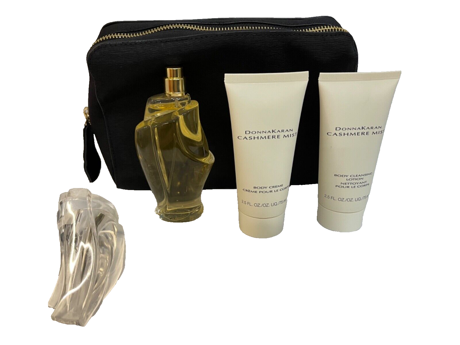 DKNY Cashmere Mist 4pieces 3.4 floz. Edp, Body Cream, Body Cleansing