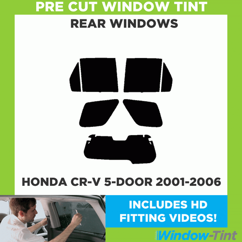Pre Cut Car Window Tinting Kit for Honda CRV 5door 200106 Rear
