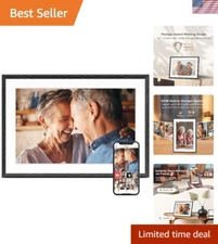 Digital Picture Frame, 10.1'' Frameo Digital Frame Wifi, 32GB Memory, 1280*80...