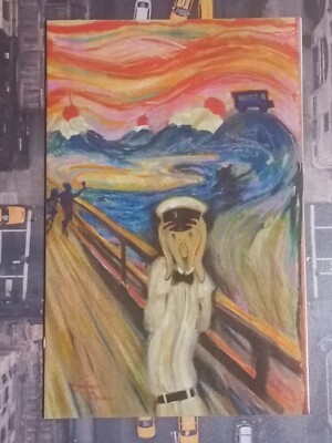 ICE CREAM MAN #26 MUNCH SCREAM HOMAGE LIMITED TO 400 #354 VERY RARE NM