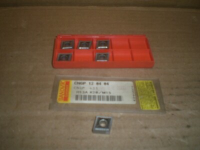 Pack of 6   Sandvik  CNGP 430 CNGP 12 04 04  Carbide Inserts