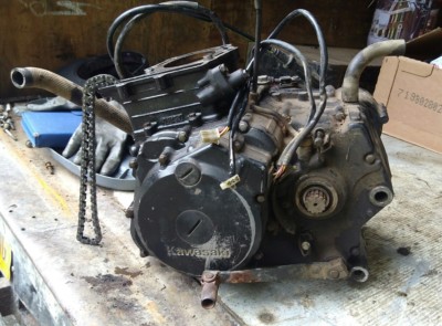 Kawasaki Klr250 Engine Motor Stator Transmission Trans KLR 250 D 