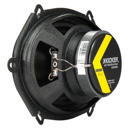 Kicker DSC6804 DS Series 6x8" 2 Way Car Door Shelf Coaxial Speakers 50w RMS - Picture 5 of 8