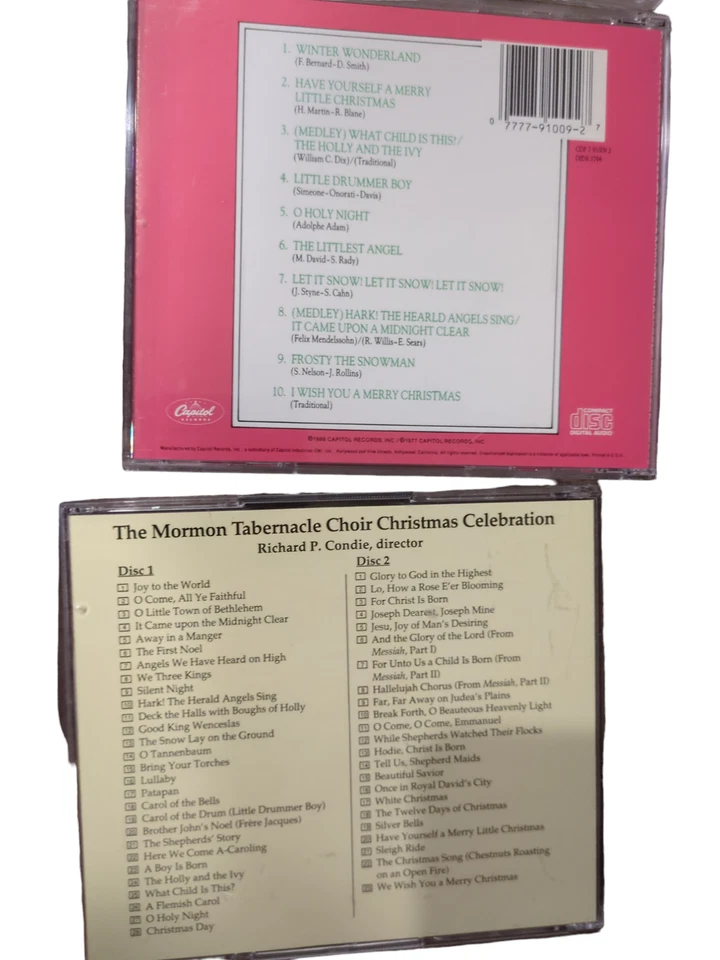 Lot 13 Classic Christmas CD's Pop Kids Aguilera Crosby Tabernacle Rudolph Frosty Foto 2 de 4