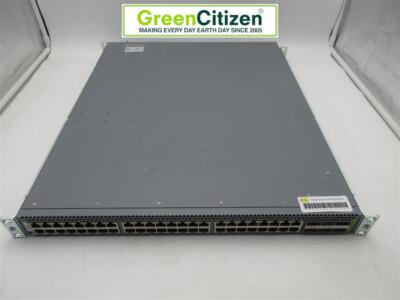 Juniper Networks QFX5100-48T-AFO 48-Port 10GbE Network Switch 6x QFP+ 2x PSU