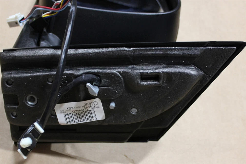 Espejo retrovisor de puerta para conductor Dodge Grand Caravan Town & Country Van 1TL411X8AE de fábrica OEM Foto 4 de 4