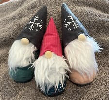 3 Small Christmas Gnomes - A0201