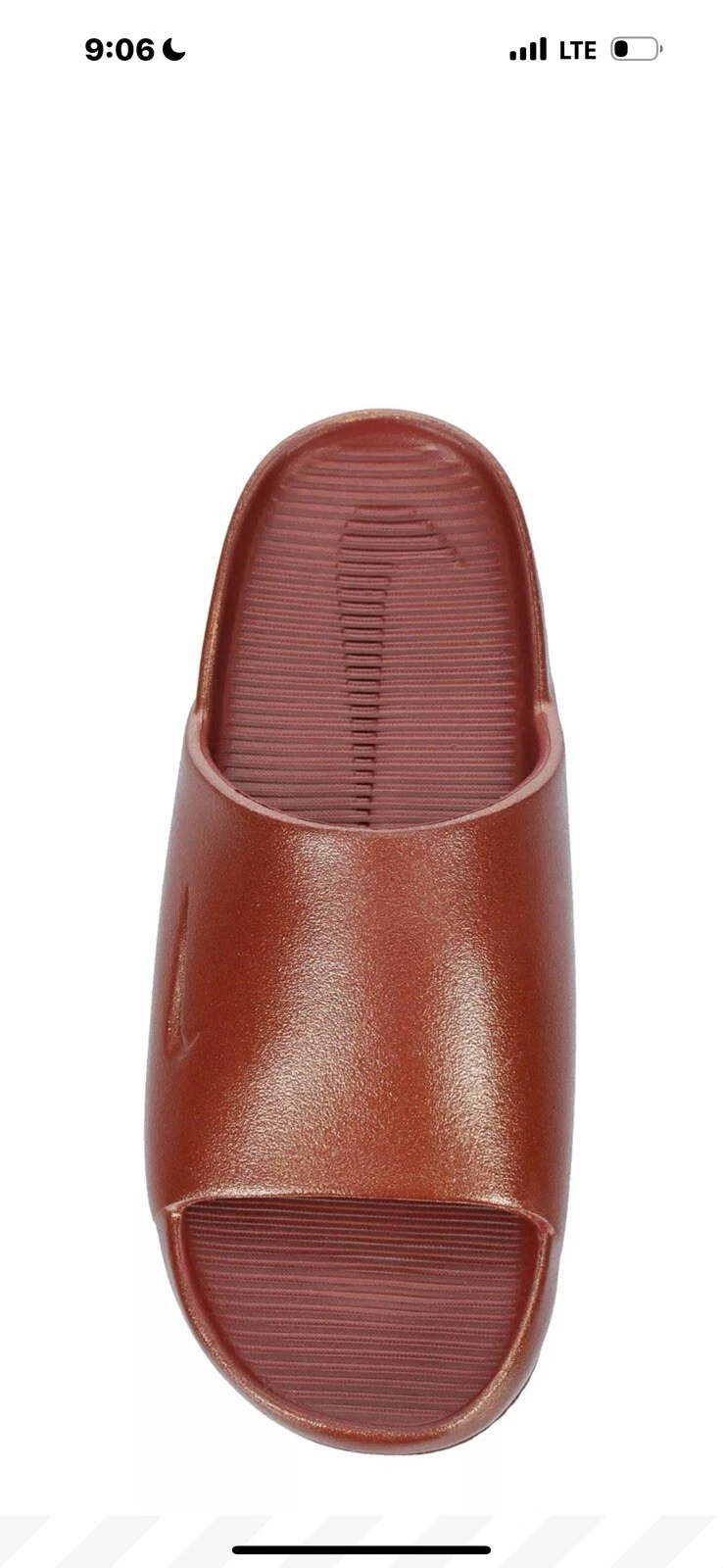 Sandalo Wmns Nike Calm appena rosso marrone 9