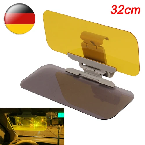 Auto Blendschutz Sonnenschutz Sonnenblende Visier Nachtsicht Sichtschutz Blende` - Bild 1 von 13