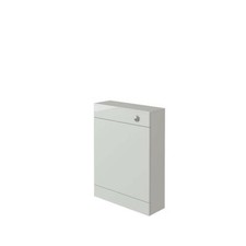 Toilet Cistern Concealed WC Unit Cabinet Back To Wall Housing White Gloss