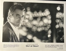 Out Of Sight Movie Photo  George Clooney B/W 1997