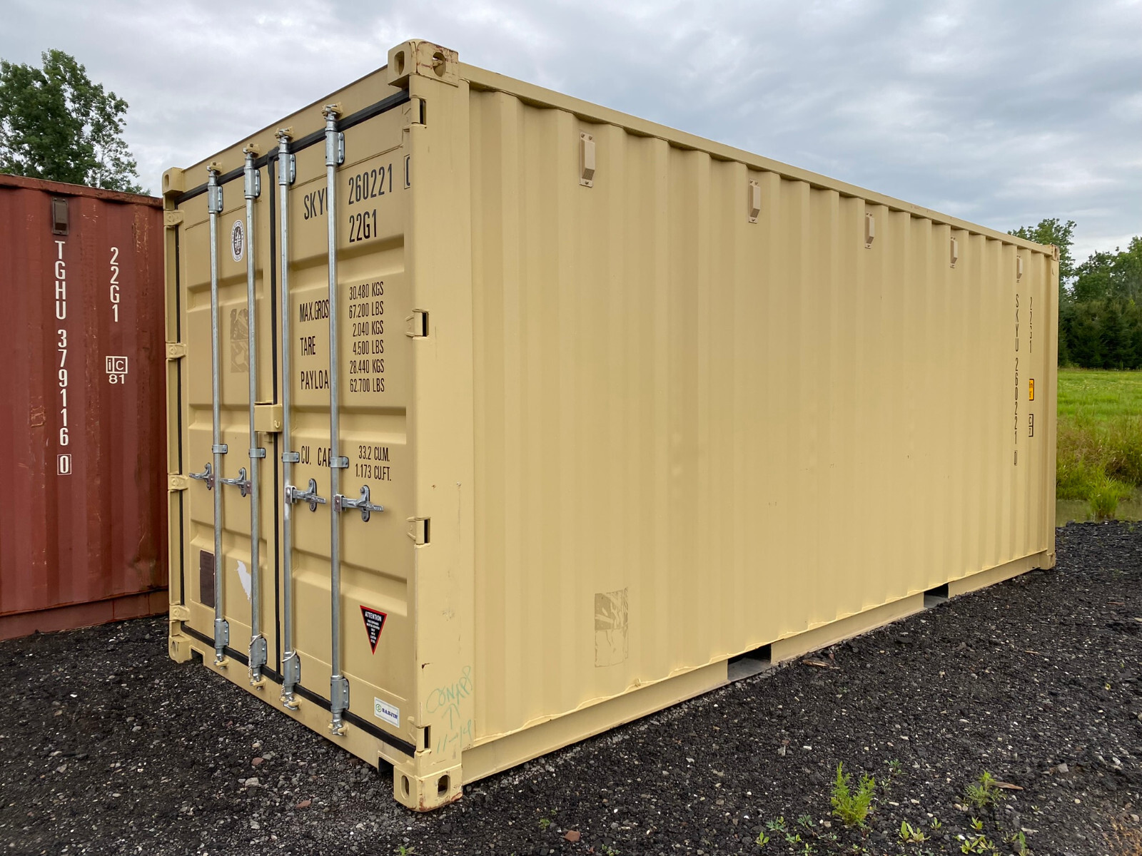 NEW 20' Shipping Container eBay