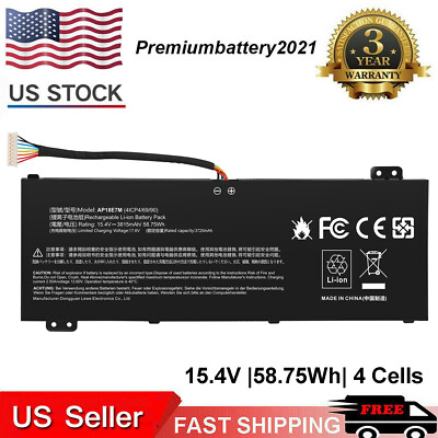 Battery AP18E7M AP18E8M For Acer Nitro 5 AN515-54 A517-51 Nitro 7 AN715-51 15.4V