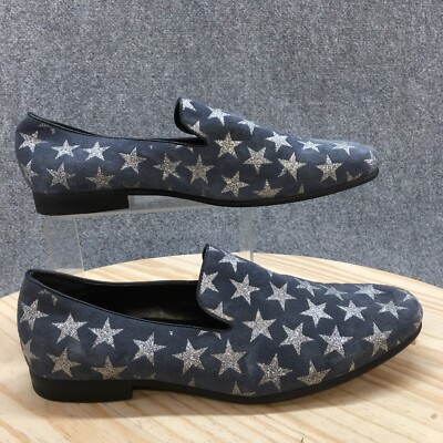 Kenneth Cole Trophy Shoes Kenneth Cole TROPHY Blue Mens Size 9.5M STAR Loafers & Slip  main image 3