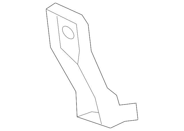Soporte de soporte inferior de barra de impacto para Hyundai (N/P 86685-3X000)