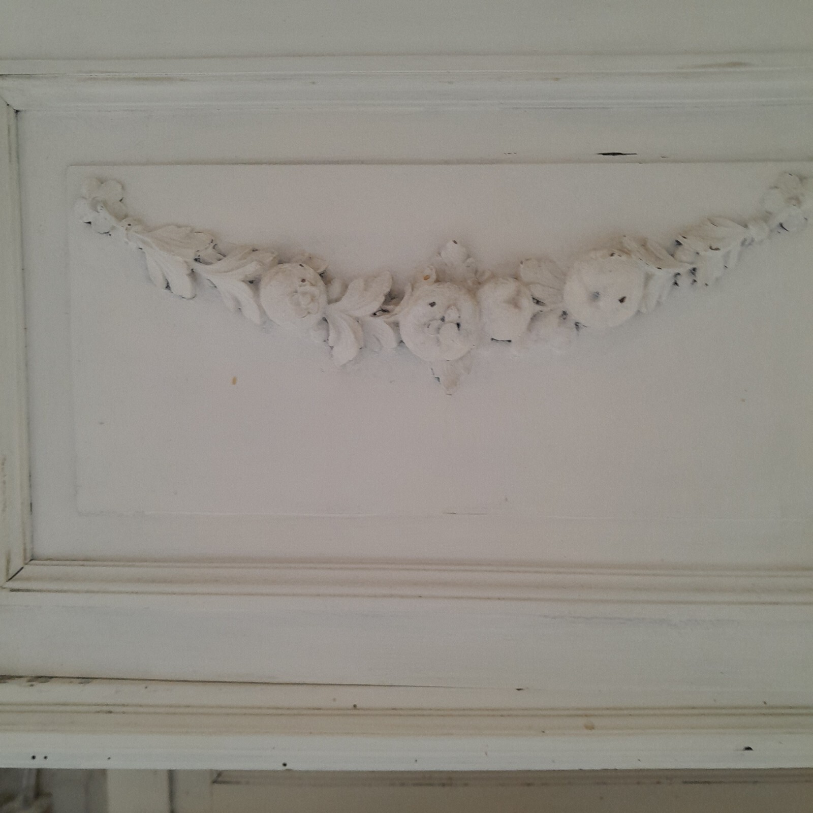 Credenza con piattaia liberty laccata bianca eBay