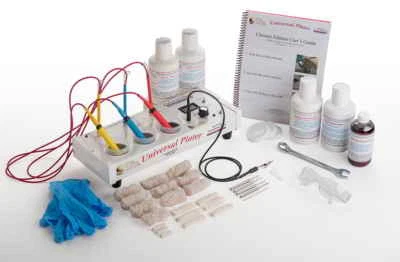 GOLD PLATING SERVICES Universal Plater Chrome Edition - Automotive Gold Plating Machine - w/8oz gold