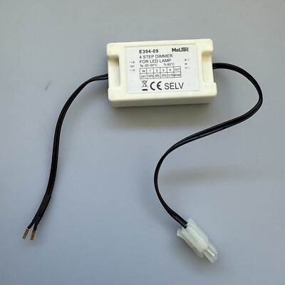MeliTec E394-09 Ersatz LED Dimmer 24V Max. 4A  4 STEP DIMMER 100%50%25%12.5% 4A