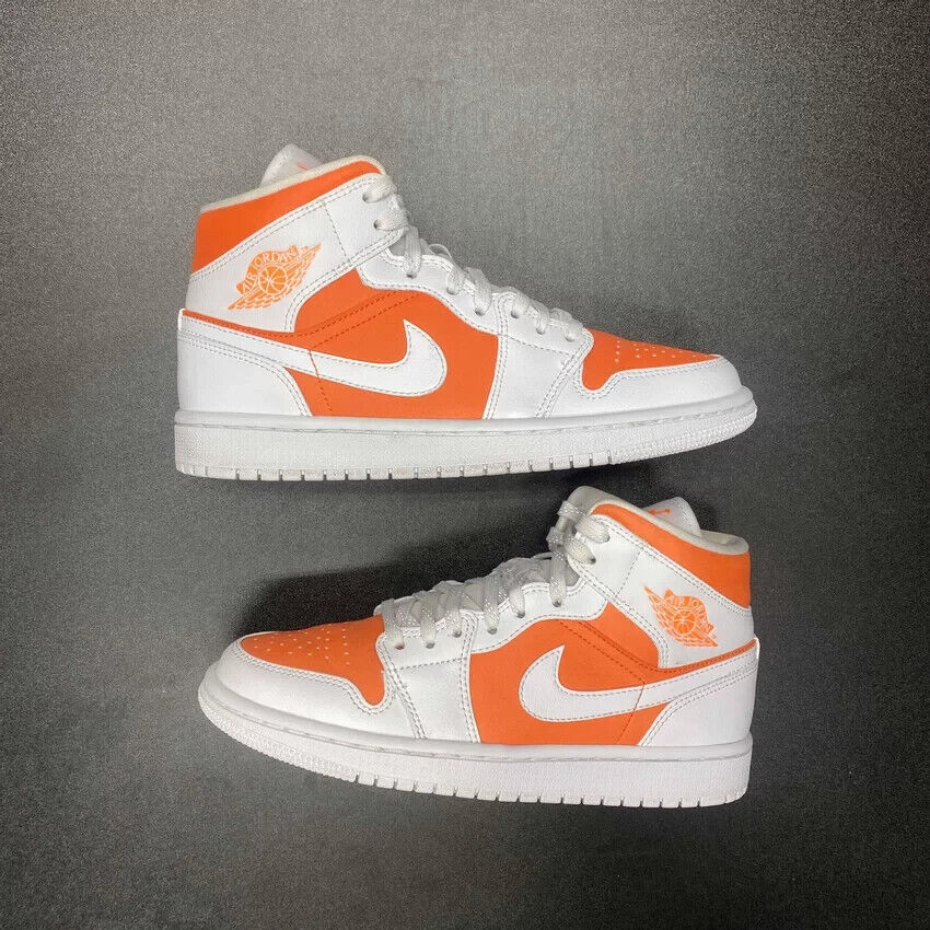 スニーカー Nike Air Jordan 1 Mid SE 'Bright Citrus' (W) 2021 wmns Nike Air Jordan 1 Mid SE Bright Citrus/White Size Women's 7