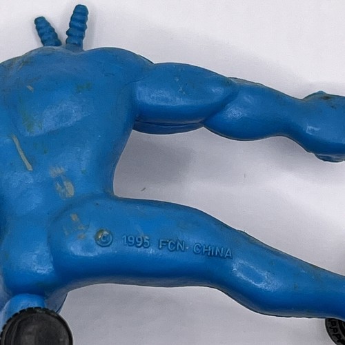 The Tick on Wheels 1995 FCN 2" PVC Action Figure The Tick Super Hero Toy - 第 3/3 張圖片