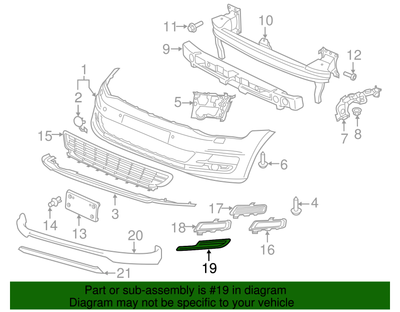 Genuine OEM Grille for Volkswagen 5gm853666 9b9 for sale online | eBay