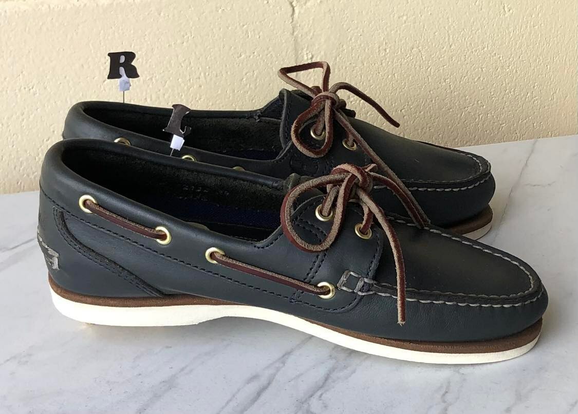 TIMBERLAND 72333 Women's Amherst Classic Boat Shoes Eyes Blue