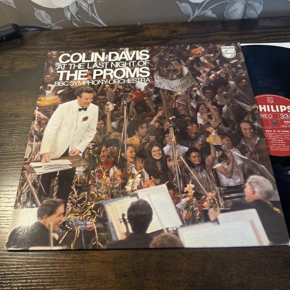 Colin Davis At The Last Night Of The Proms BBC Symphony VG+ Philips 6588 011 Foto 2 de 4