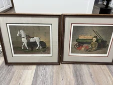 2 Ward Nichols Signed Framed Art Prints 423/750 Ol’ Paint & Simple Things