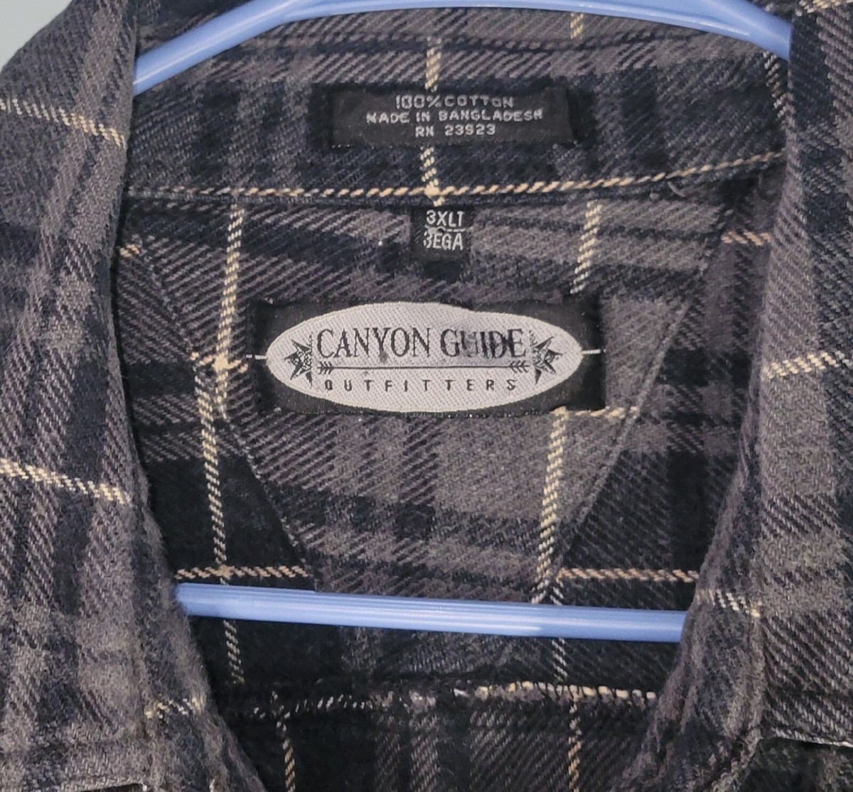 CANYON GUIDE OUTFITTERS 長袖ウエスタンネルシャツ M - トップス CANYON GUIDE OUTFITTERS 長袖ウエスタンネルシャツ M - トップス