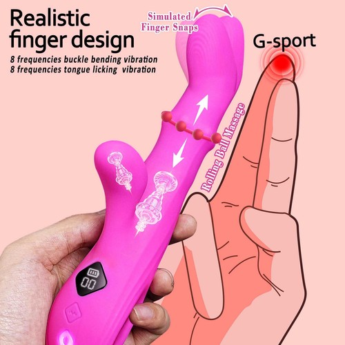 Fingervibrator Klitoris Nipple Stimulator Vaginal Massage Sexspielzeug für Paare - Bild 4 von 24