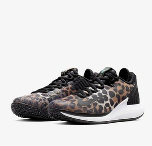 nike tennis leopard shoes