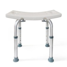 Large Shower Chair Seat 350lb Bath Stool Padded Height Adjustable Bathtub Bench