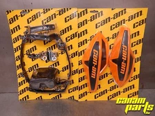 Can Am Orange Crush Wind Deflector Hand Guard Kit w/ Mounting Kit Wrap Around