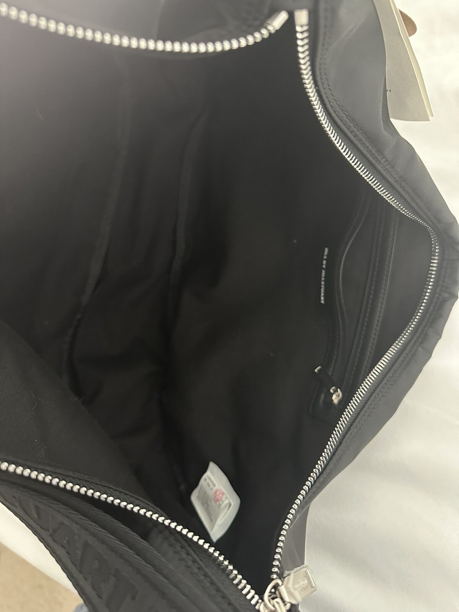 Jill By Jill Stuart Crescent Nylon Bag (Black) | eBay