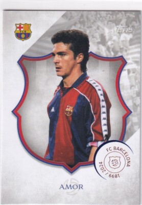 Topps 2025 Barcelona 125 Legacy Set No. 34 Guillermo Amor