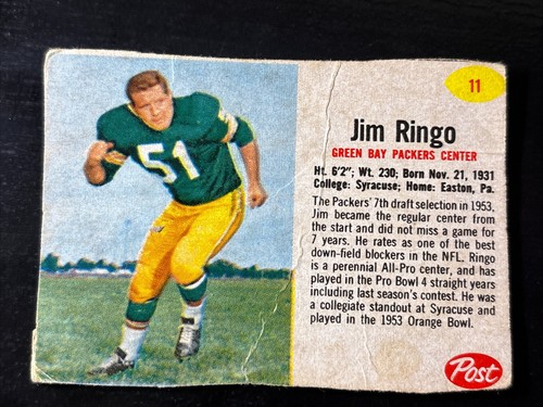 1962 Jim Ringo #11