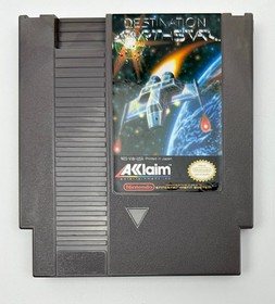 Destination Earthstar (Nintendo NES, 1990) CIB w/ Box Protector