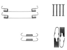 TEXTAR Zubehörsatz Bremsbacken 97048600 für VW POLO 6 AW1 BZ1 AE1 MPi TGI TSI 7