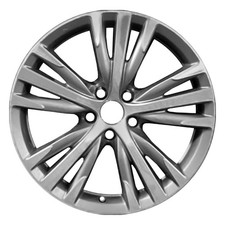 19x8.5 Machined Medium Charcoal Wheel Fits 2019-2024 Infiniti Q50 Sedan