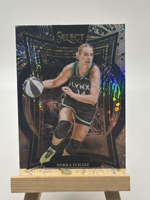 2025 Panini Select WNBA Dorka Juhasz Silver Party Prizm Case Hit SSP Lynx