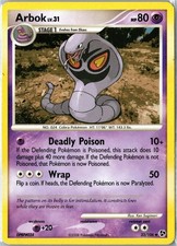Pokemon Card - Arbok 33/106 Great Encounters Uncommon Moderately Played on eBay