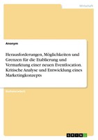 Anonym | Herausforderungen, MöGlichkeiten Und Grenzen FüR Die Etablierung Und...