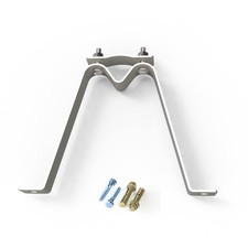 Heavy Duty Wall Mount 5 1/2 Inch Stand Off Wall Mast Mount Antenna Bracket